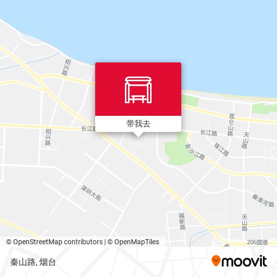 秦山路地图