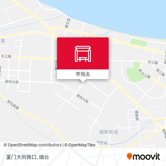 厦门大街路口地图
