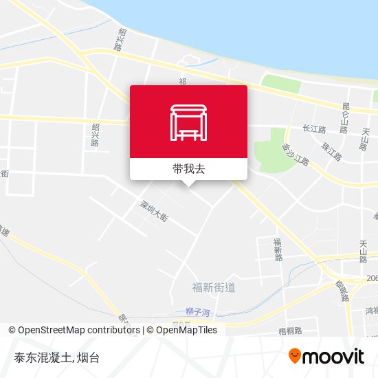 泰东混凝土地图