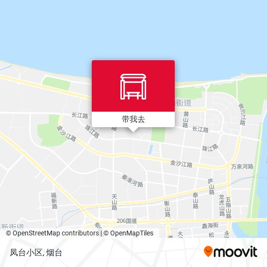 凤台小区地图