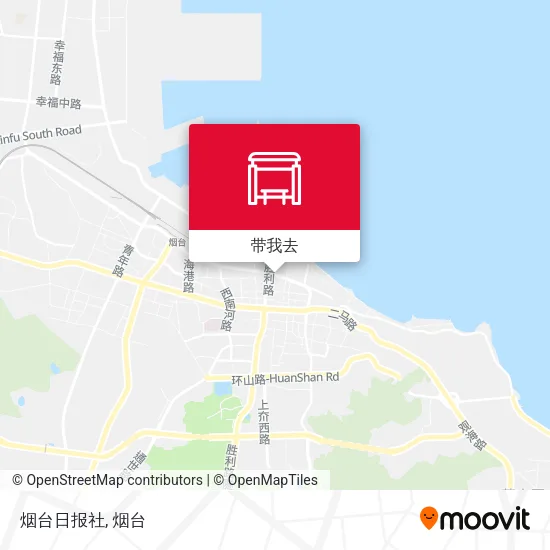 烟台日报社地图