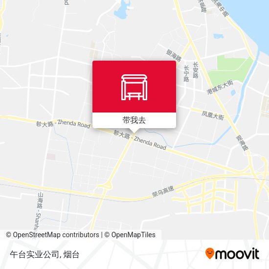 午台实业公司地图