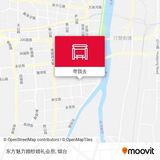东方魅力婚纱婚礼会所地图