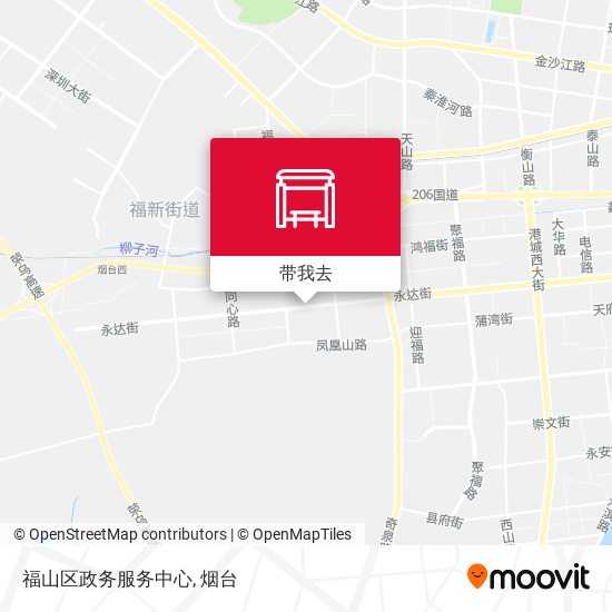 福山区政务服务中心地图