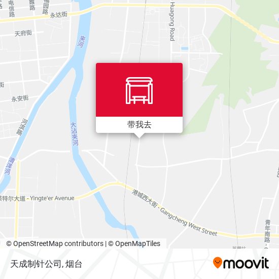 天成制针公司地图