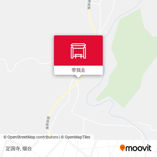 定国寺地图