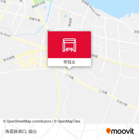 海霸路南口地图