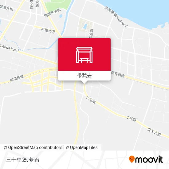 三十里堡地图