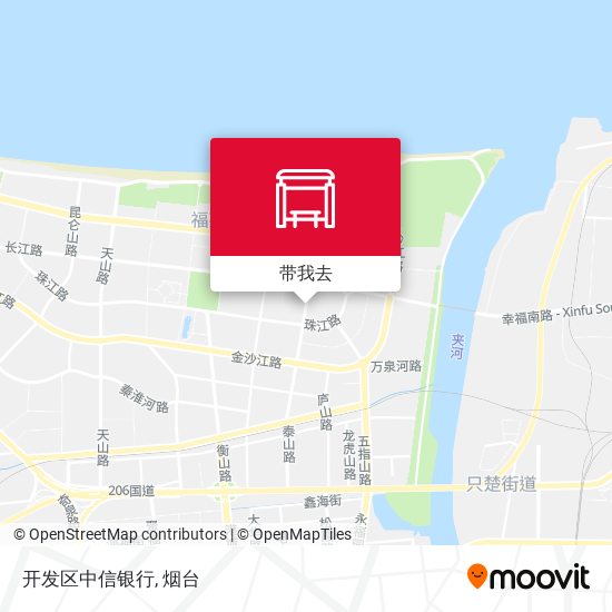 开发区中信银行地图