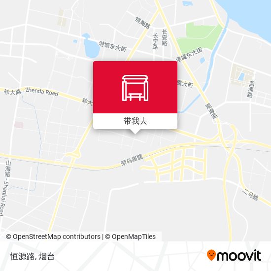 恒源路地图
