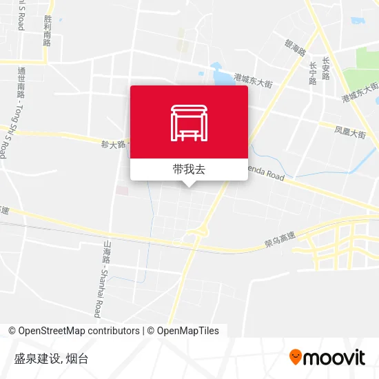 盛泉建设地图