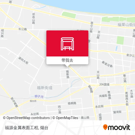 福源金属表面工程地图