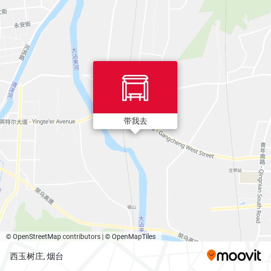 西玉树庄地图