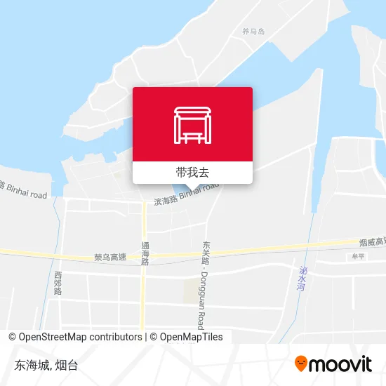 东海城地图