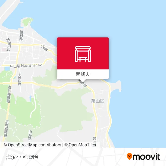 海滨小区地图