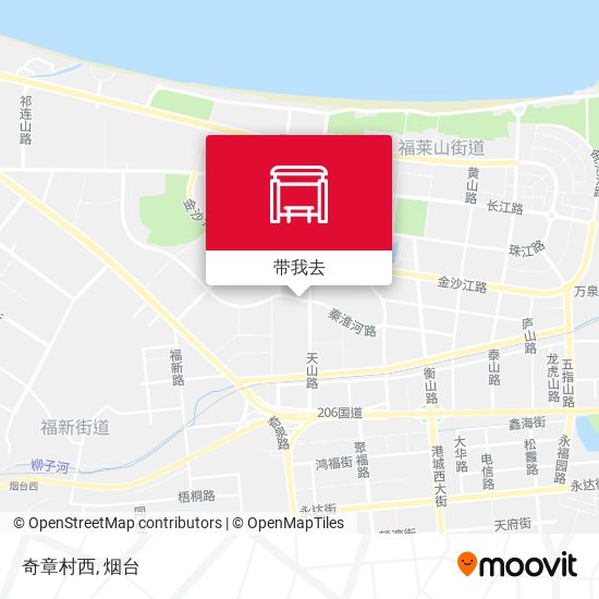 奇章村西地图