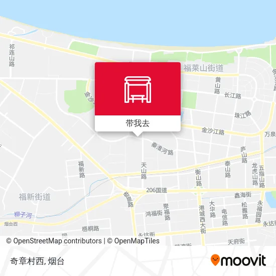奇章村西地图