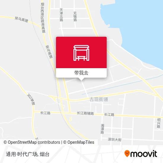 通用·时代广场地图
