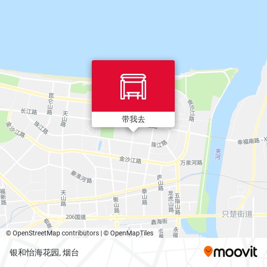 银和怡海花园地图