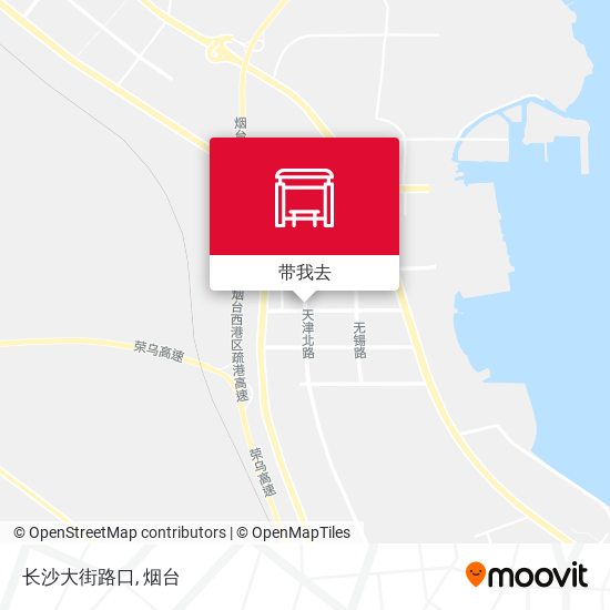 长沙大街路口地图