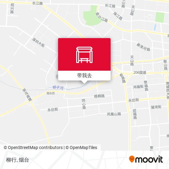 柳行地图