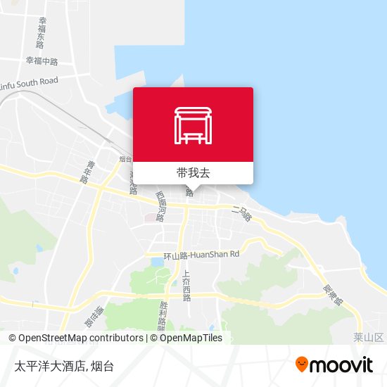 太平洋大酒店地图