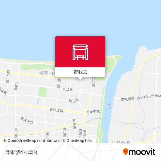 华新酒业地图
