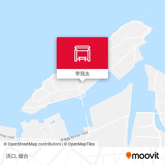 洪口地图