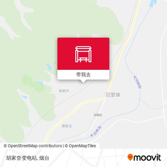 胡家夼变电站地图