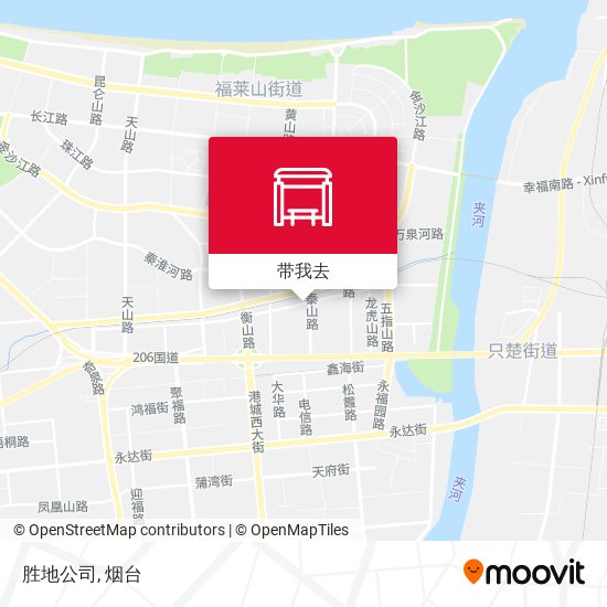胜地公司地图