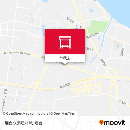 烟台永盛建材城地图