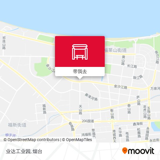 业达工业园地图