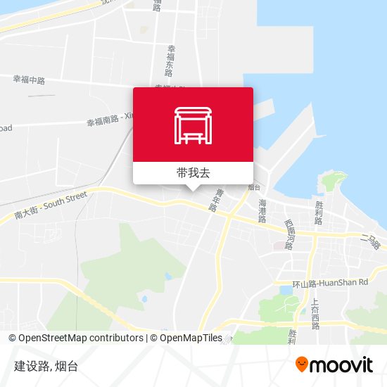 建设路地图