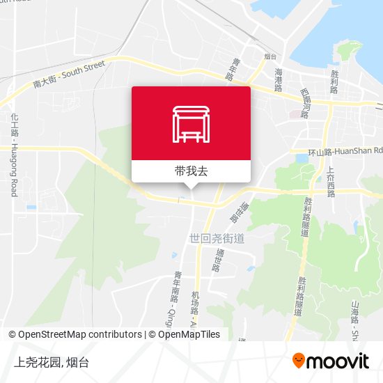 上尧花园地图