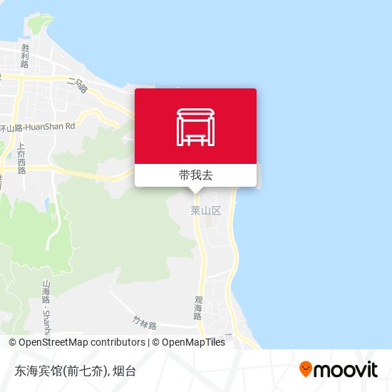 东海宾馆(前七夼)地图