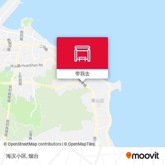 海滨小区地图
