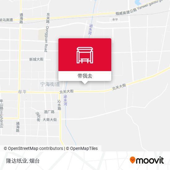 隆达纸业地图