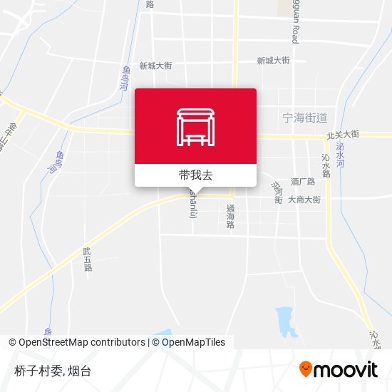 桥子村委地图