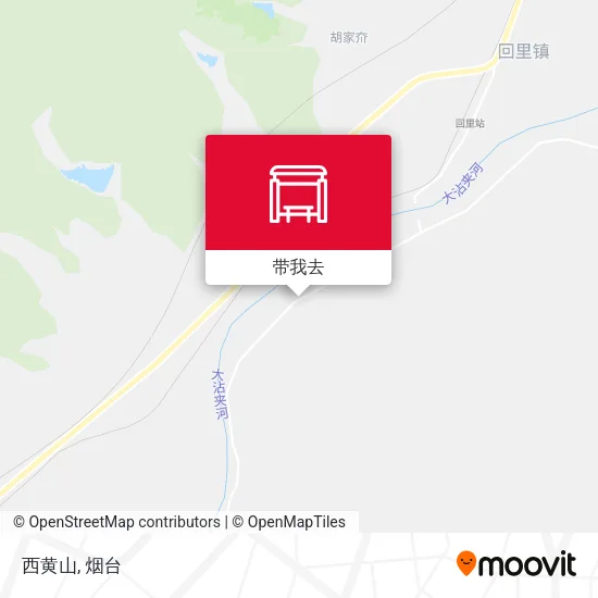 西黄山地图