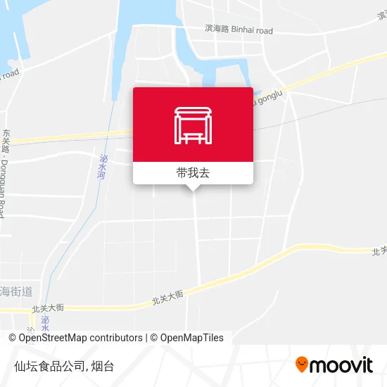 仙坛食品公司地图
