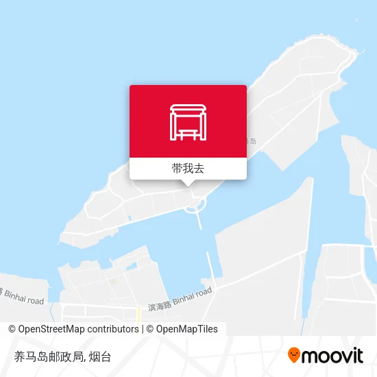 养马岛邮政局地图