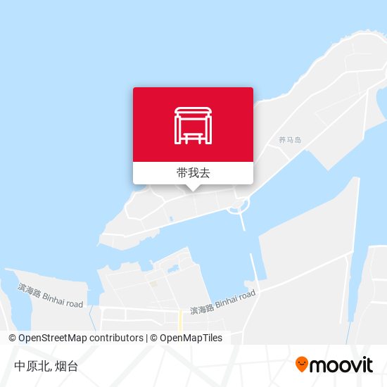中原北地图