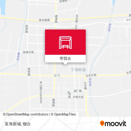 富海新城地图
