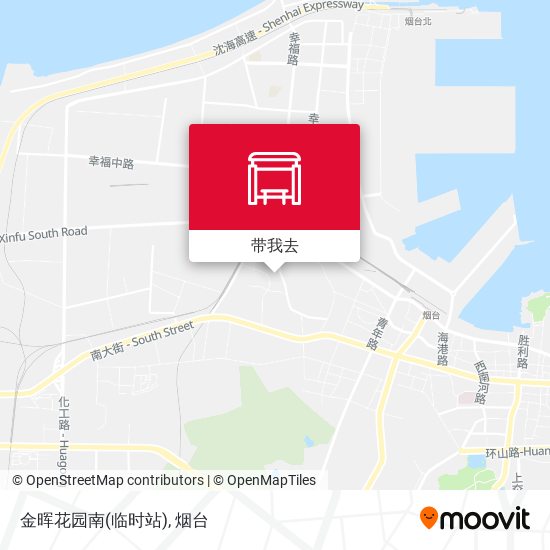 金晖花园南(临时站)地图