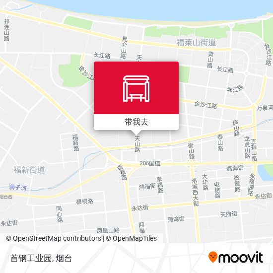 首钢工业园地图