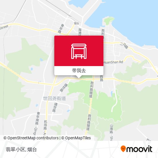 翡翠小区地图