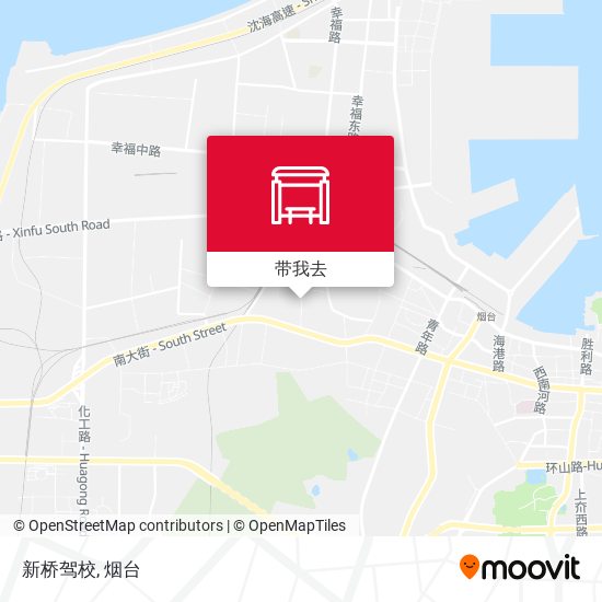 新桥驾校地图