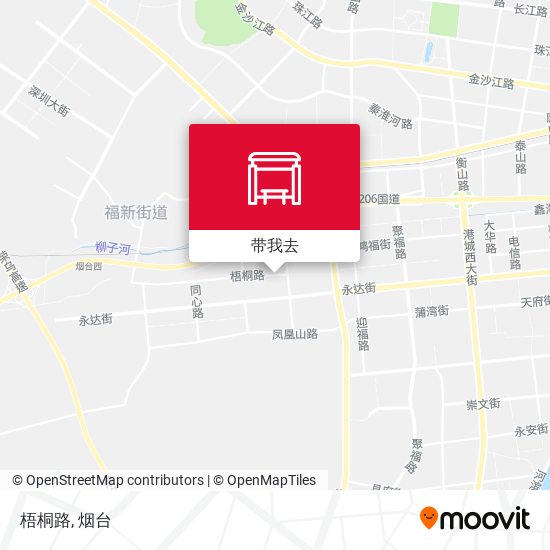 梧桐路地图