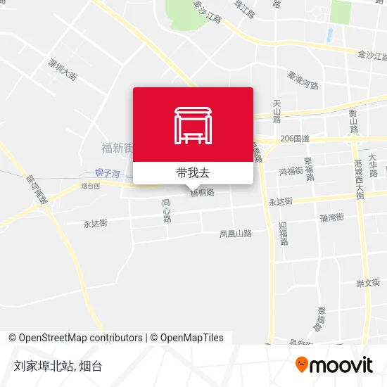 刘家埠北站地图