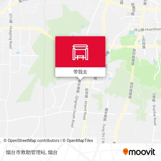 烟台市救助管理站地图